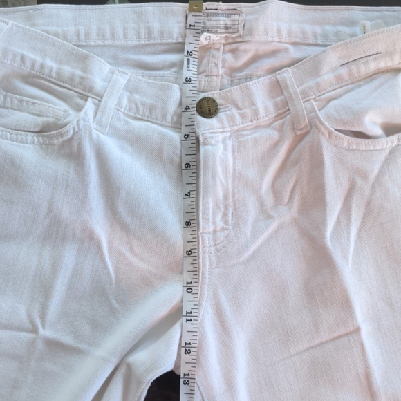 Current Elliott white flare denim - Picture 6 of 6